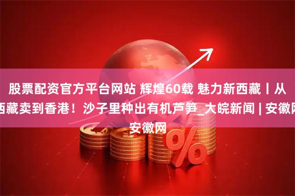 股票配资官方平台网站 辉煌60载 魅力新西藏丨从西藏卖到香港！沙子里种出有机芦笋_大皖新闻 | 安徽网